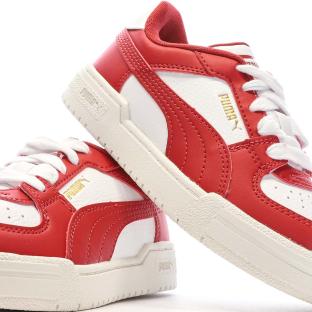 Baskets Rouges/Blanches Junior Puma Ca Pro Classic vue 7