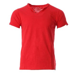 T-shirt Rouge Homme La Maison Blaggio Marius pas cher