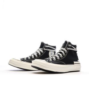 Baskets Noires Homme Converse Chuck 70 Hacked vue 6