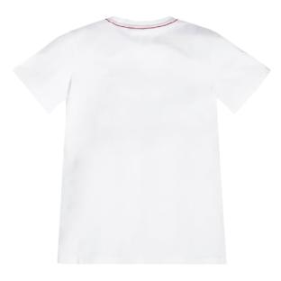 T-shirt Blanc Garçon Guess vue 2