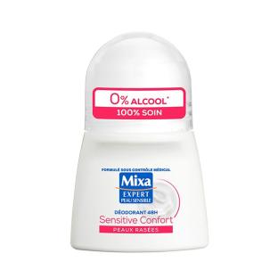 Déodorant à billes Mixa Sensitive Confort Peaux Rasées 50 ML pas cher