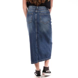 Jupe Longue Bleu Femme Jennyfer DAPOND vue 0