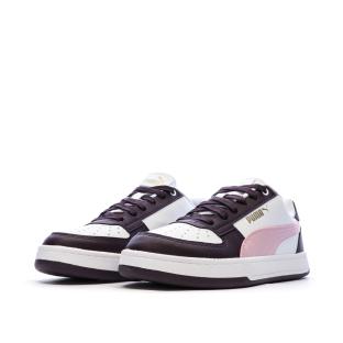 Baskets Blanc/Noir/Roses Femme Puma Caven 2.0 vue 0