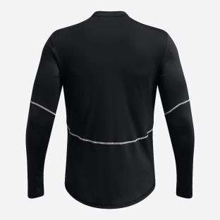 T-shirt Manches Longues Noir Homme Under Armour Jersey vue 3