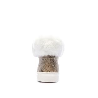 Baskets Beige/Noir Femme Les Tropéziennes Roadster Leopard vue 3