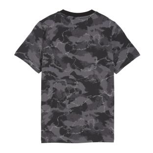 T-Shirt Noir/Gris Garçon Puma Ess Camo Aop vue 0