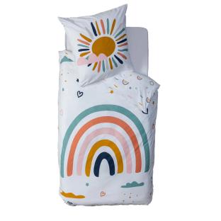 Parure de lit enfant 2 pièces Arcenciel Atmosphera 140x200 pas cher