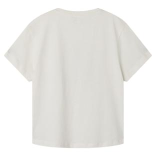 T-shirt Blanc Fille Name it Nyla vue 2