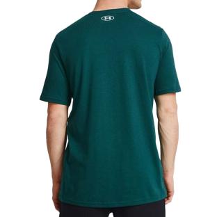 T-shirt Vert Foncé Homme Under Armour Foundation Update vue 2