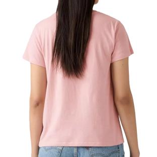 T-Shirt Rose Femme Levi's The Perfect vue 2