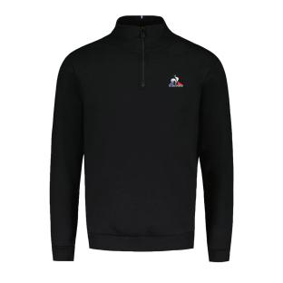 Sweat Noir Homme Le Coq Sportif Halfzip pas cher