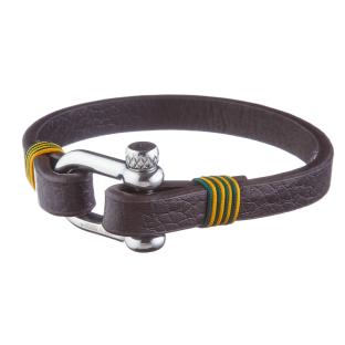 Bracelet Marron Homme Geographical Norway 315062 pas cher