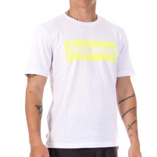 T-shirt Blanc/Jaune Homme Supreme Grip Louis vue 0