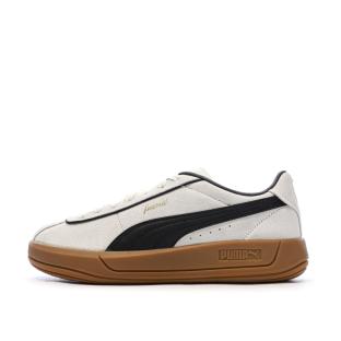 Baskets Blanches/Noires Femme Puma Club Klassika pas cher