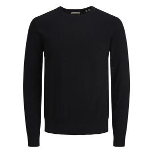 Pull Noir Homme Jack & Jones Whemil vue 3