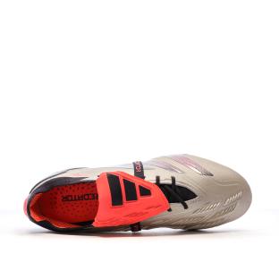 Chaussures de Foot Taupes Mixte Adidas Predator Elite FT FG vue 4