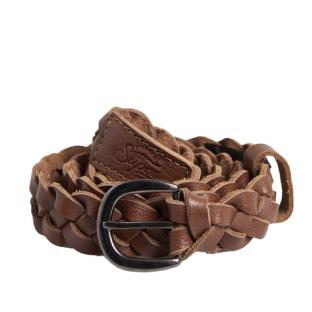 Ceinture Marron Foncé Femme Superdry Woven Belt pas cher