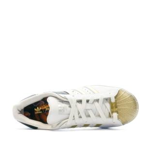 Baskets Blanches Mixte Adidas Superstar Yu-Gi-Oh vue 0