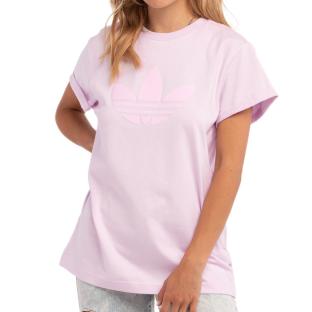 T-shirt Rose Femme Adidas 1631 pas cher