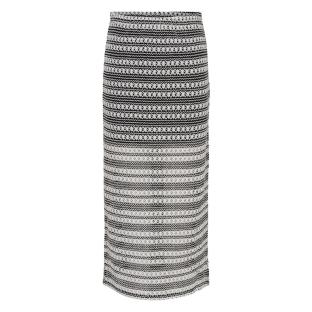 Jupe Blanc/Noir Femme JDY Elly pas cher