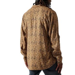 Chemise Camel/Marine Homme Kaporal CEBU vue 2