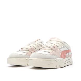 Baskets Blanc/Roses Femme Puma -180 vue 6