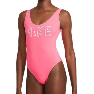 Maillot de bain Rose Femme Nike Back pas cher