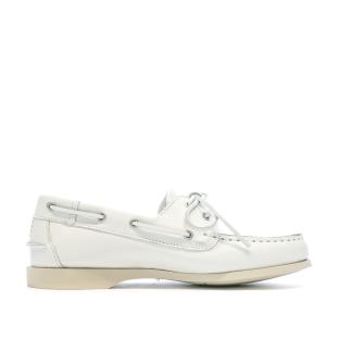 Chaussures bateaux Blanches Femme TBS PHENISA vue 2