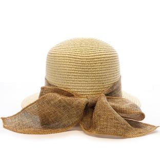 Chapeaux Beige Via Lorenzo Pan Coupe Naturel vue 0