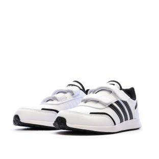 Baskets Blanches/Noires Garçon Adidas Vs Switch vue 0