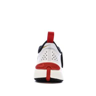Chaussures de Basketball Blanches/Noires Garçon Nike Team Hustle D 11 vue 3