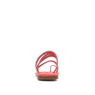 Sandales Rouge Femme Chattawak TIFA vue 3