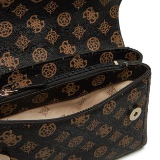 Sac à Bandoulière Marron Femme Guess Dorys vue 3