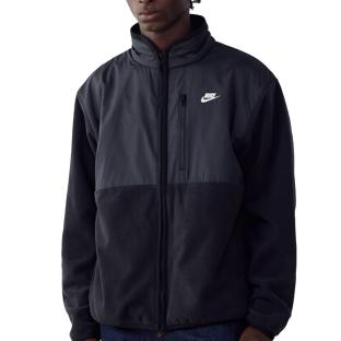 Veste Noire Homme Nike M Nk Club vue 0