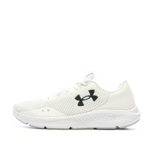 Chaussures de running Blanches/Noires Homme Under Armour Charged Pursuit 3 pas cher