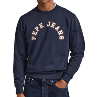 Sweat Marine Homme Pepe jeans Westend pas cher
