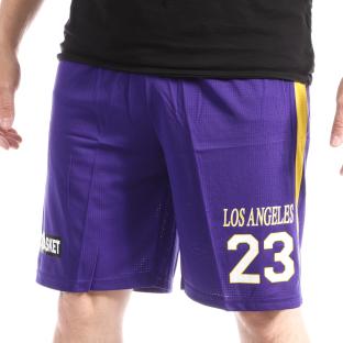 Miami Short de Basket Violet Homme Sport Zone pas cher
