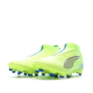 Chaussures de football Jaunes Garçon Puma Ultra 5 FG/AG vue 0