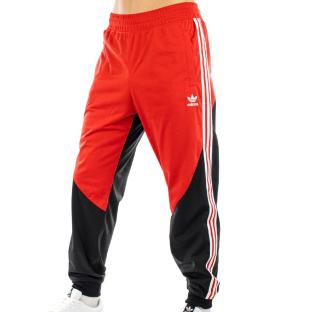 Jogging Rouge/Noir Homme Adidas Sst Track Pant pas cher