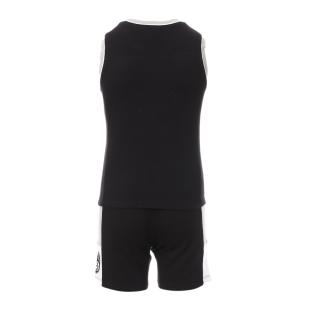 Brooklyn Nets State Ensemble basketball Noir Garçon NBA Zone Tank vue 2