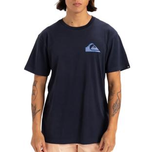 T-Shirt Marine Homme Quiksilver Window Pane vue 0