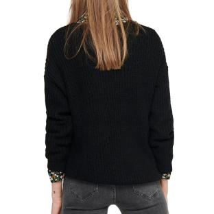 Women's black jumper JDY New Megan Photo of the Espace des Marques %store% store - view of %key%