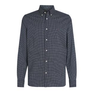 Chemise Marine Homme Tommy Hilfiger Micro Print pas cher