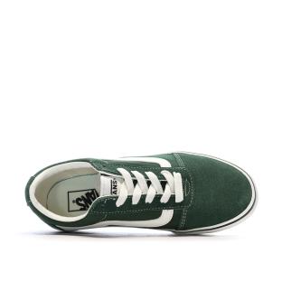 Baskets Vert Foncé Garçon Vans Old Skool vue 4