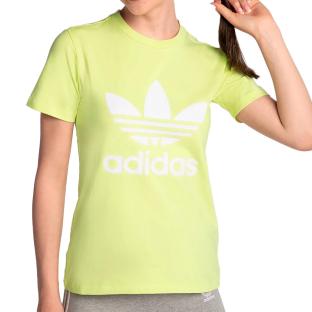 T-shirt Vert Femme Adidas Trefoil Espace des marques