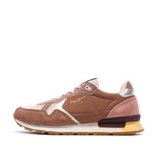 Baskets Marron Homme Pepe jeans Brit Jumps vue 0