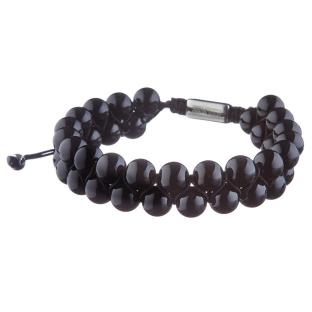 Bracelet Noir Homme Geographical Norway 315074 pas cher