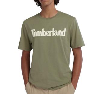 T-shirt Kaki Homme Timberland Kennebec pas cher