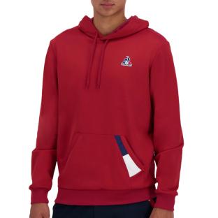 Sweat Bordeaux Homme Le Coq Sportif Hoody pas cher