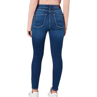 Jean Skinny Bleu Foncé Femme Pepe jeans Dion vue 2